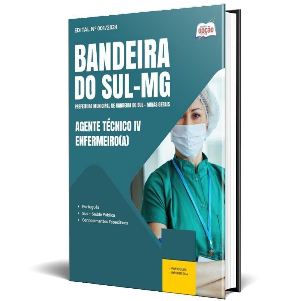 Apostila Prefeitura Bandeira Do Sul Mg 2024 Agente Técnico