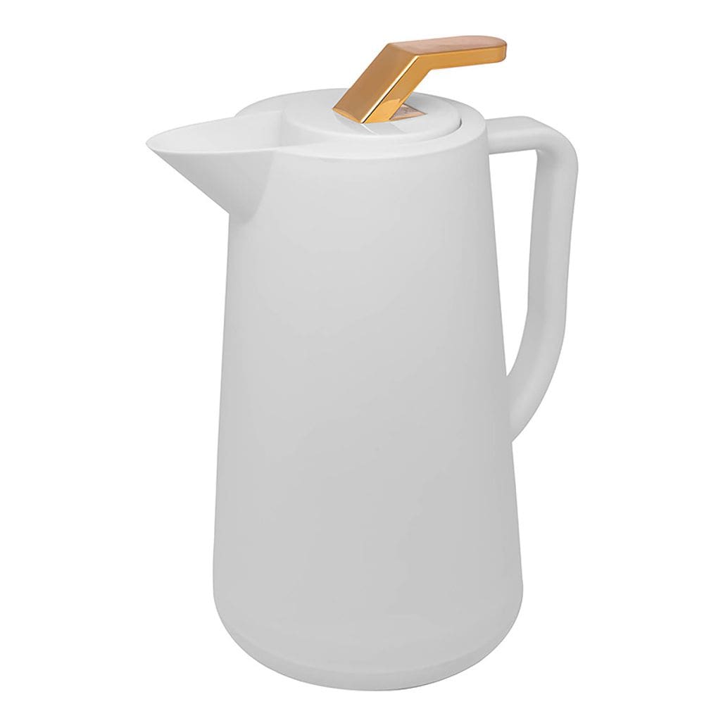 Garrafa Térmica Atenas Branca 1L de Plástico 29580  - Wolff