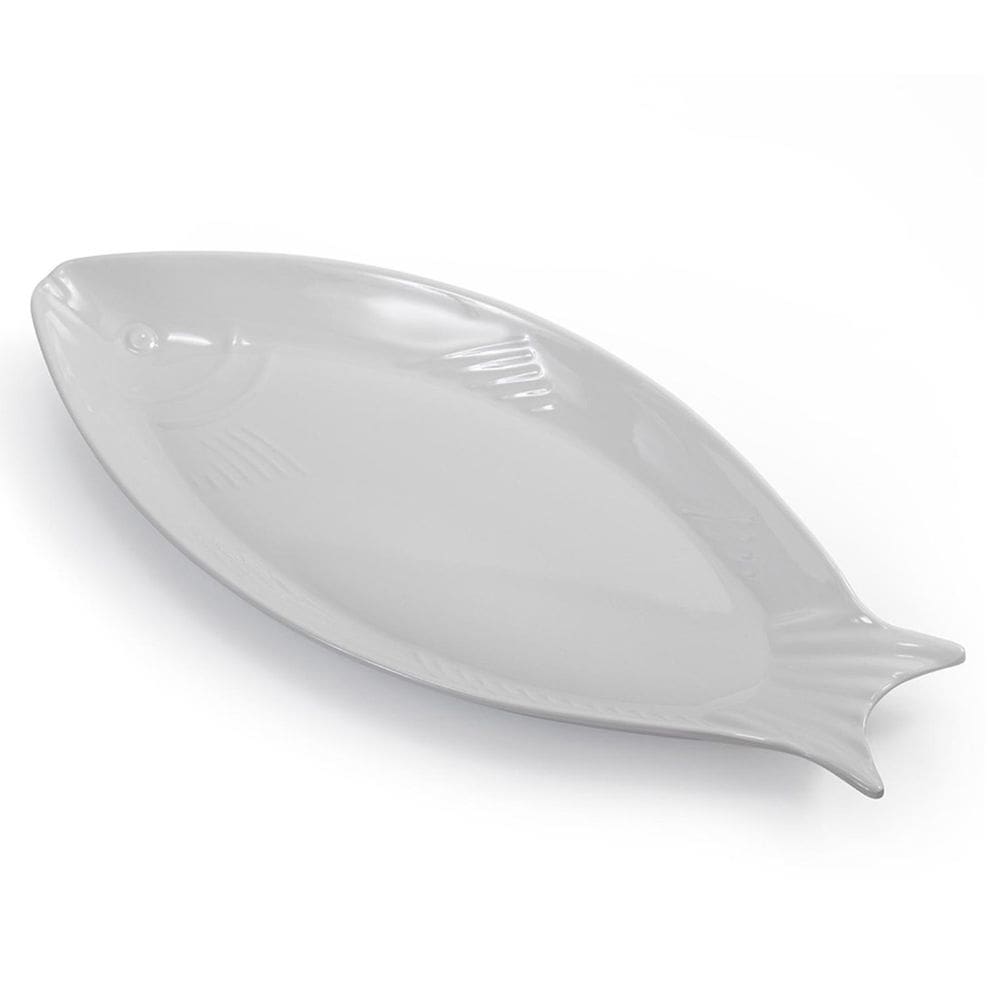 Travessa de Peixa Gourmet Mix Melamina 35x16x3,5 cm
