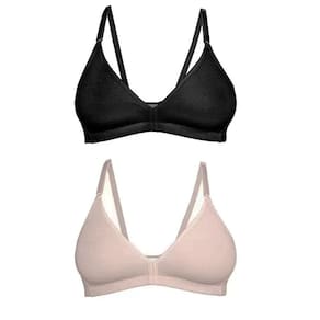 Kit Sutiã Del Rio Feminino 2 Peças sem Bojo Cotton