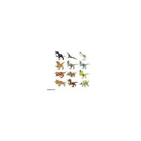 Conjunto Lego Jurassic World Dinosaurs X12 12 cm, montável