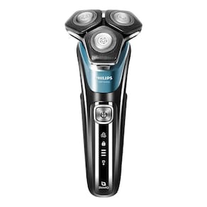 Barbeador elétrico Philips S5832 de 3 lâminas com cabeça de barbear úmido e seco