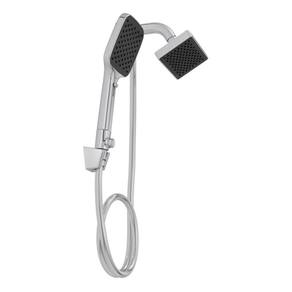 Ducha De Parede Deca Retangular Cromada Com Chuveirinho