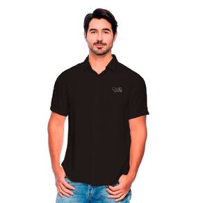 Camisa Social Masculina Red Nose Manga Curta