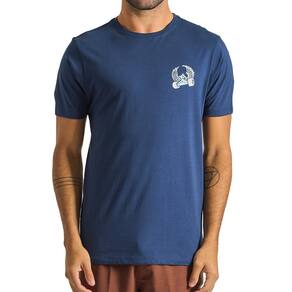 Camiseta Hurley Hard Wings SM25 Masculina Marinho