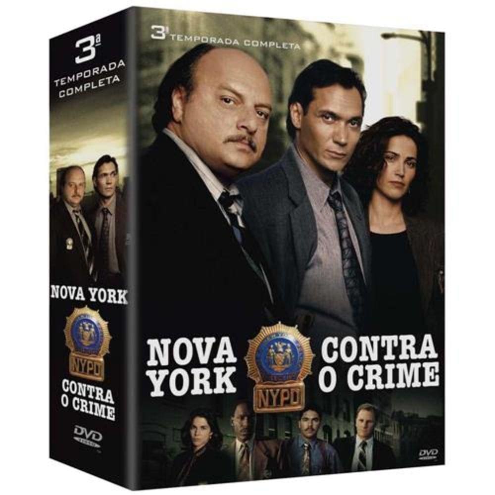 Box DVD Nova York Contra O Crime - 3ª Temporada - 6 Discos