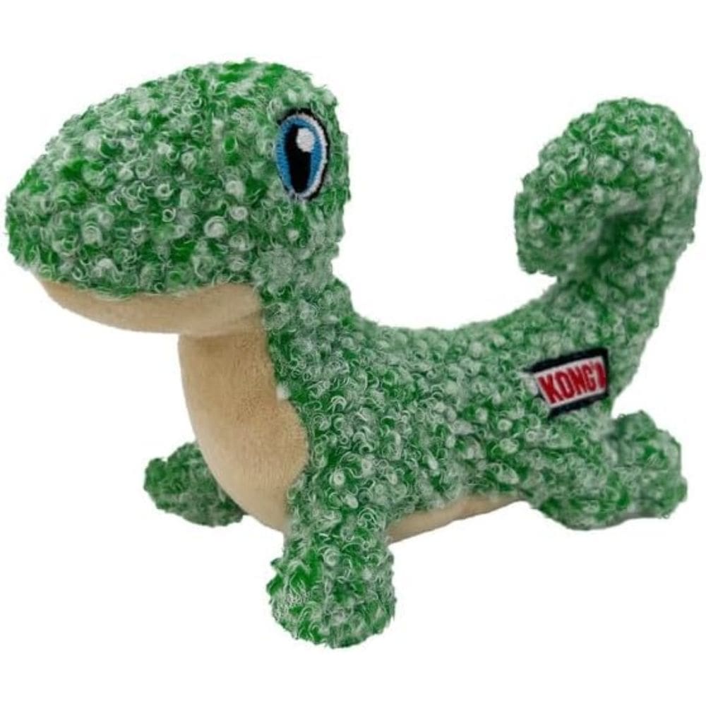 Pelúcia Kong Luvs Brinquedo Lagarto Texturizado Enrugado Recheado Com CapNip para Gatos