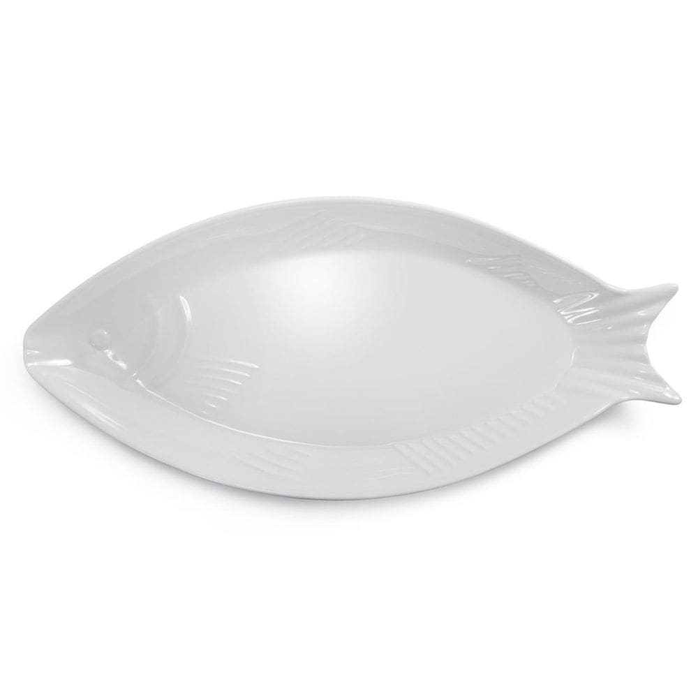 Travessa de Peixa Gourmet Mix Melamina 40x18x4 cm