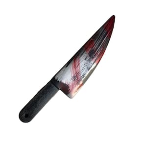 Faca de Brinquedo com Sangue Falso Halloween