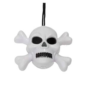 Colar de Halloween Caveira Pisca Pisca - 1 Unidade