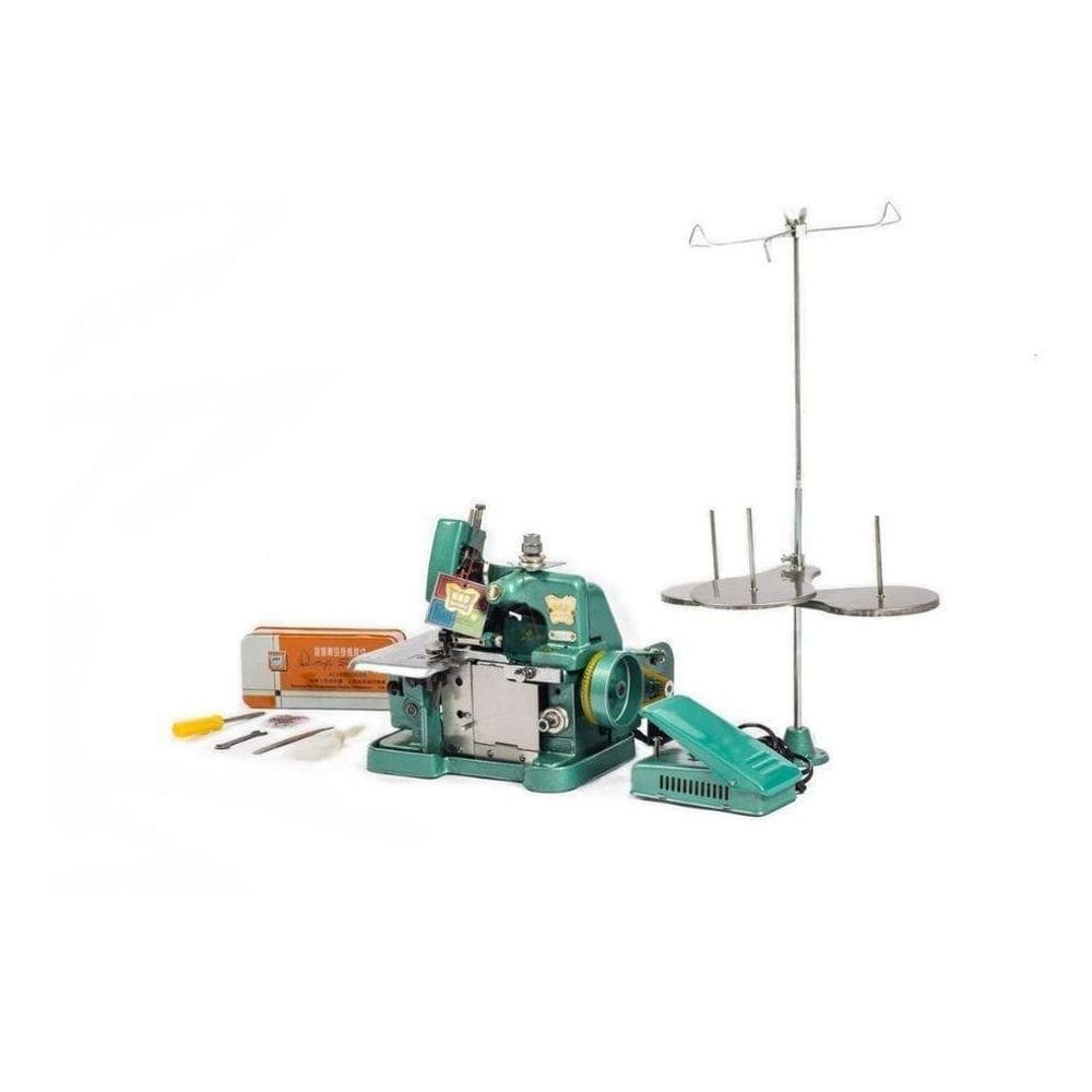 Máquina De Costura Overlock Butterfly Gn1-6 Portátil Verde 1