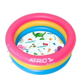 Piscina Redonda Inflável Infantil 76cmx25cm Fundo do Mar Atrio ES302