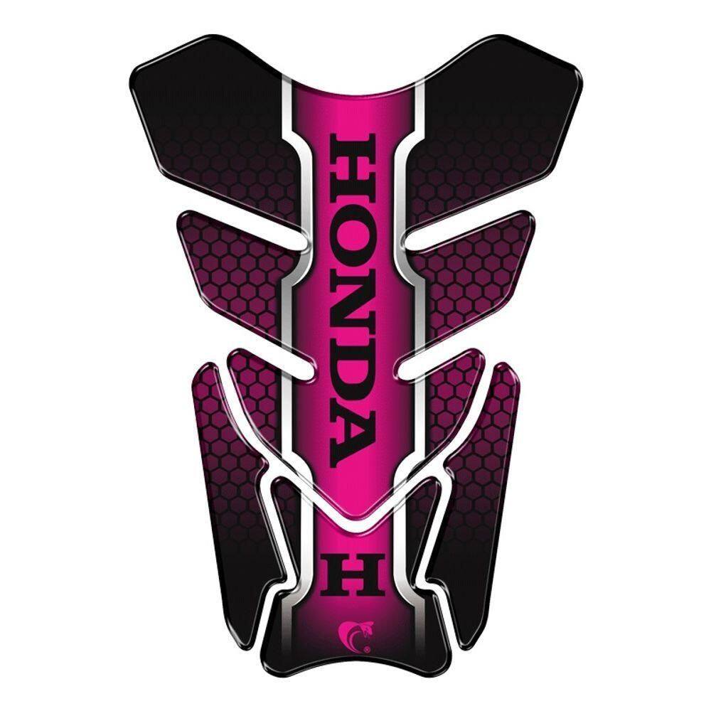 Adesivo Resinado Protetor De Tanque Moto Honda Universal Pink Cor Rosa