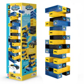 Jogo Caiu Perdeu Batman Supper Friends - 45 Peças