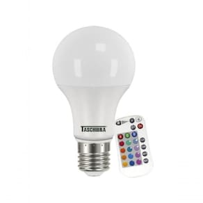 Lâmpada De Led Com Controle Remoto Tkl Rgb 9w - Taschibra