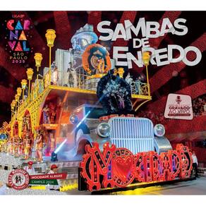 Cd Sambas Enredo Carnaval SP 23/24/25 (Cds Triplo Digipack)