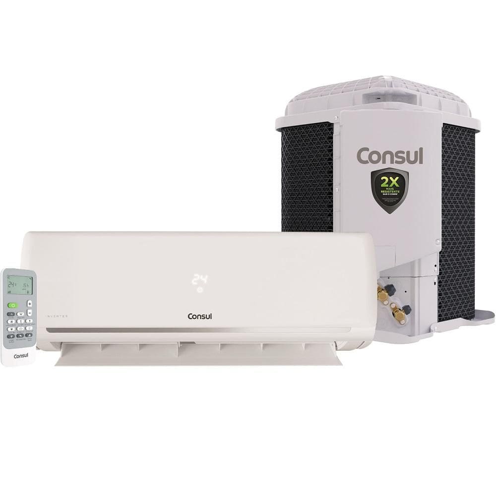 Ar Condicionado Split Consul Triple Inverter EconoMaxi 12.000 BTU/h Frio Monofásico Branco CBK12CBXNA - Bivolt