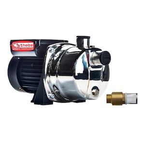Bomba Autoaspirante Tjet-60 1/2 Cv Monofásico Motor Thebe Ip44 127/220v