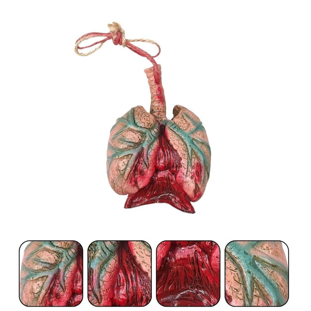 Pulmão com Sangue Decoração Assustadora Halloween