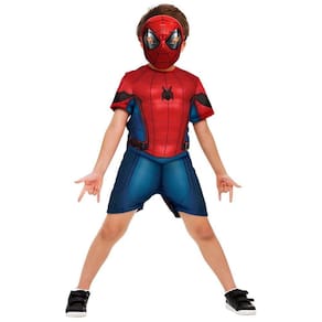 Fantasia Infantil Homem Aranha Filme Curta Com Máscara