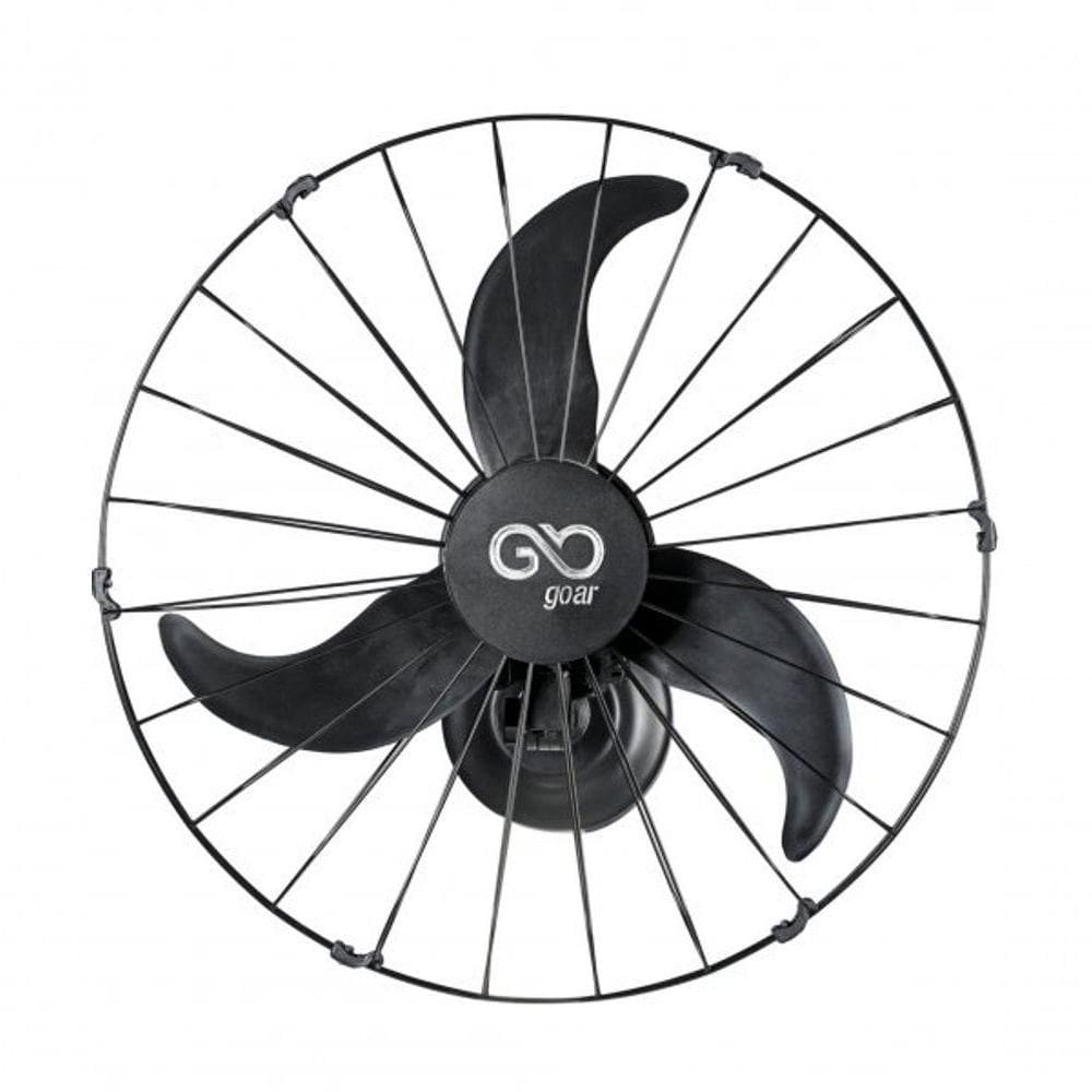 Ventilador de Parede Goar V60 60cm com 3 Pás Preto Molt 220V