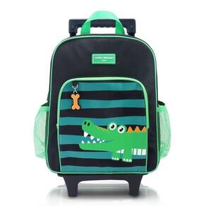Mochila Com Rodinhas - Pimpolhos Verde