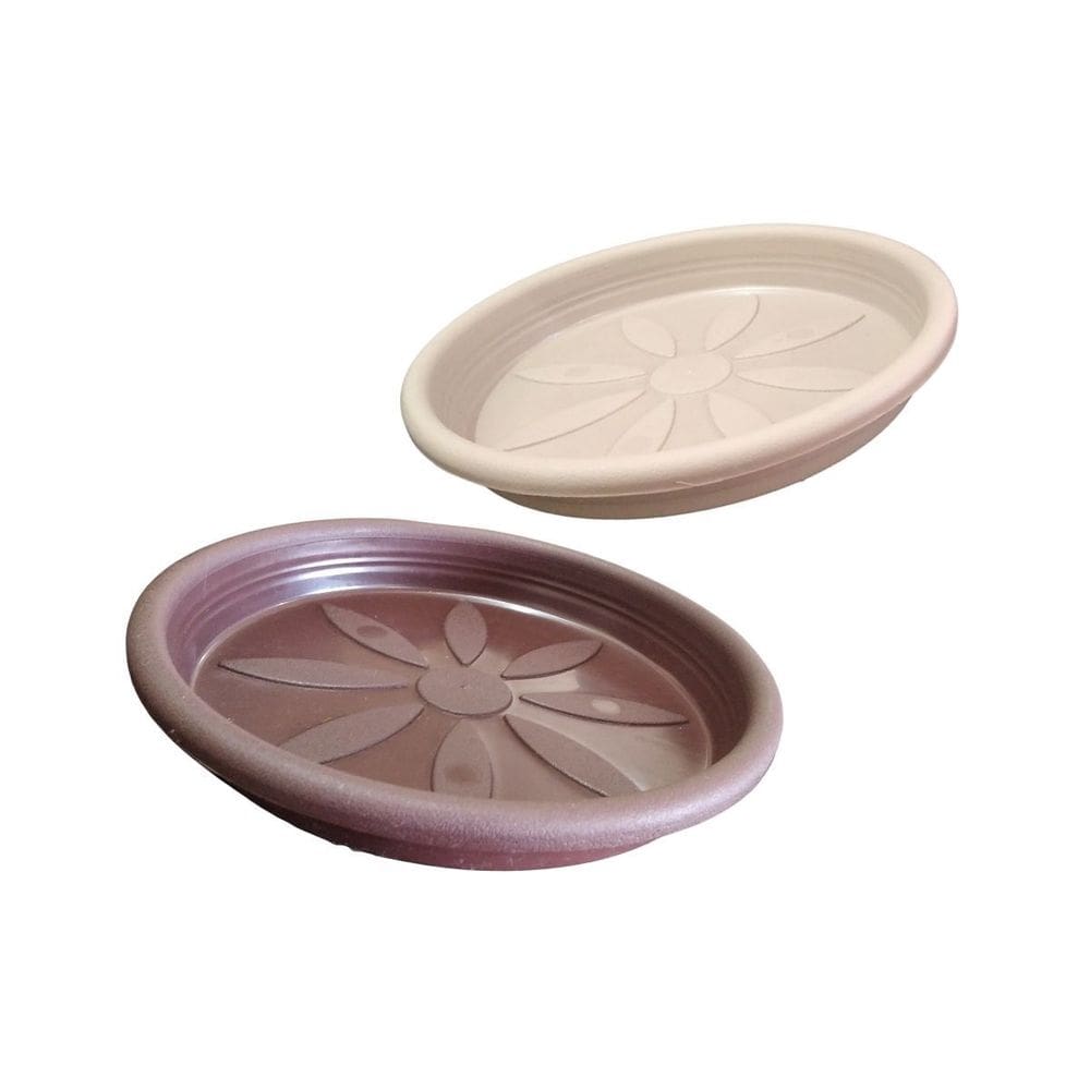 Prato Redondo para Vaso 21cm - 1 Unidade