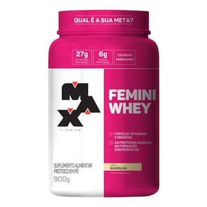 Proteína Feminina Femini Whey (900g) - Max Titanium