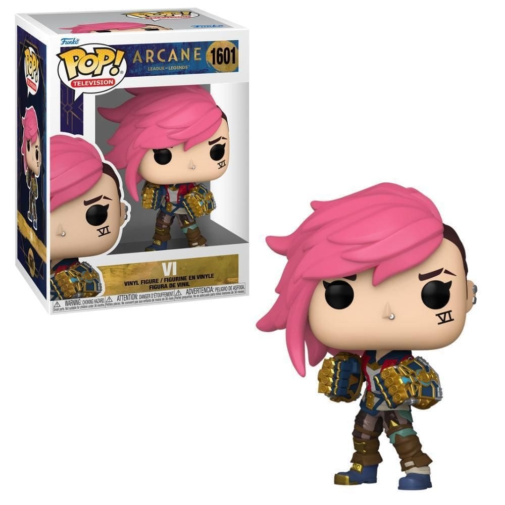 Boneco Funko Pop Arcane League Of Legends - Vi