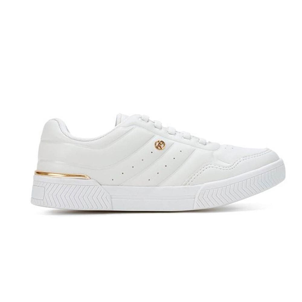 Tênis Feminino Kolosh Casual Detalhe Dourado