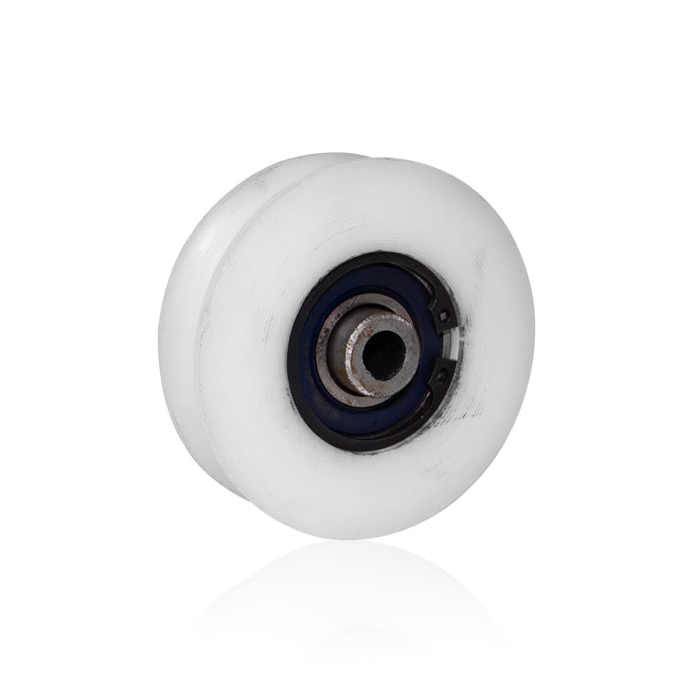 Roldana Roda Em Nylon de 3" Polegadas Com Eixo de 5/8" Para Portão de Correr