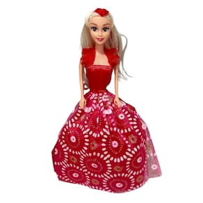 Boneca Princesas Ana Clara Estilo Barbie Brinquedo - 27cm