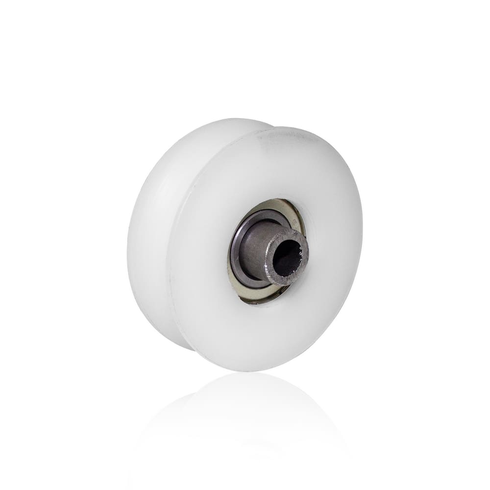 Roldana Roda Em Nylon de 2,5&quot; Polegadas Com Eixo de 5/8&quot; Para Portão de Correr