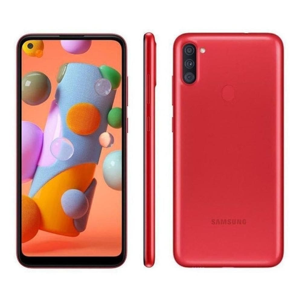 Usado: Samsung A11 64 GB Vermelho - Regular