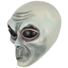 Mascara Realista Et Alienigena Latex Halllowen Festa Fantasia Realistica Extraterrestre