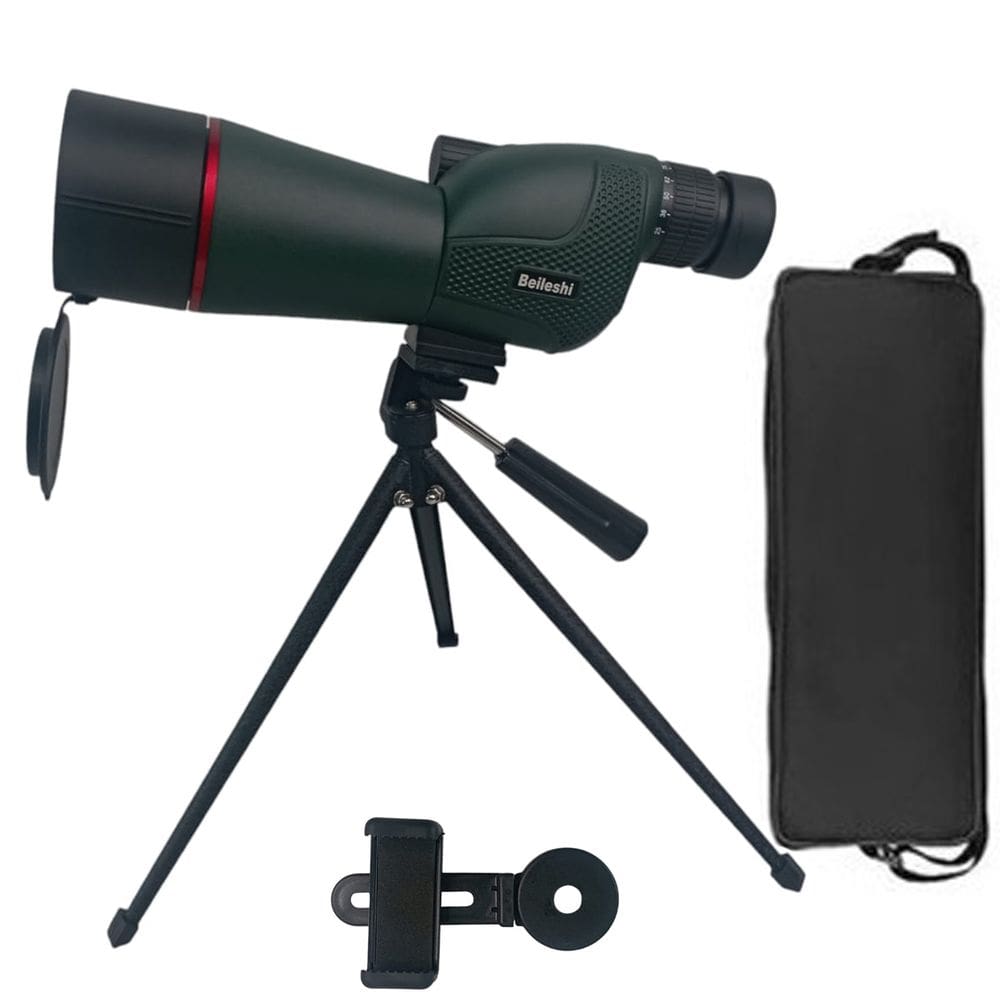Luneta Telescopio Monocular Zoom Tripe Suporte Celular Mira Alvo Espotagem Caçada Camping