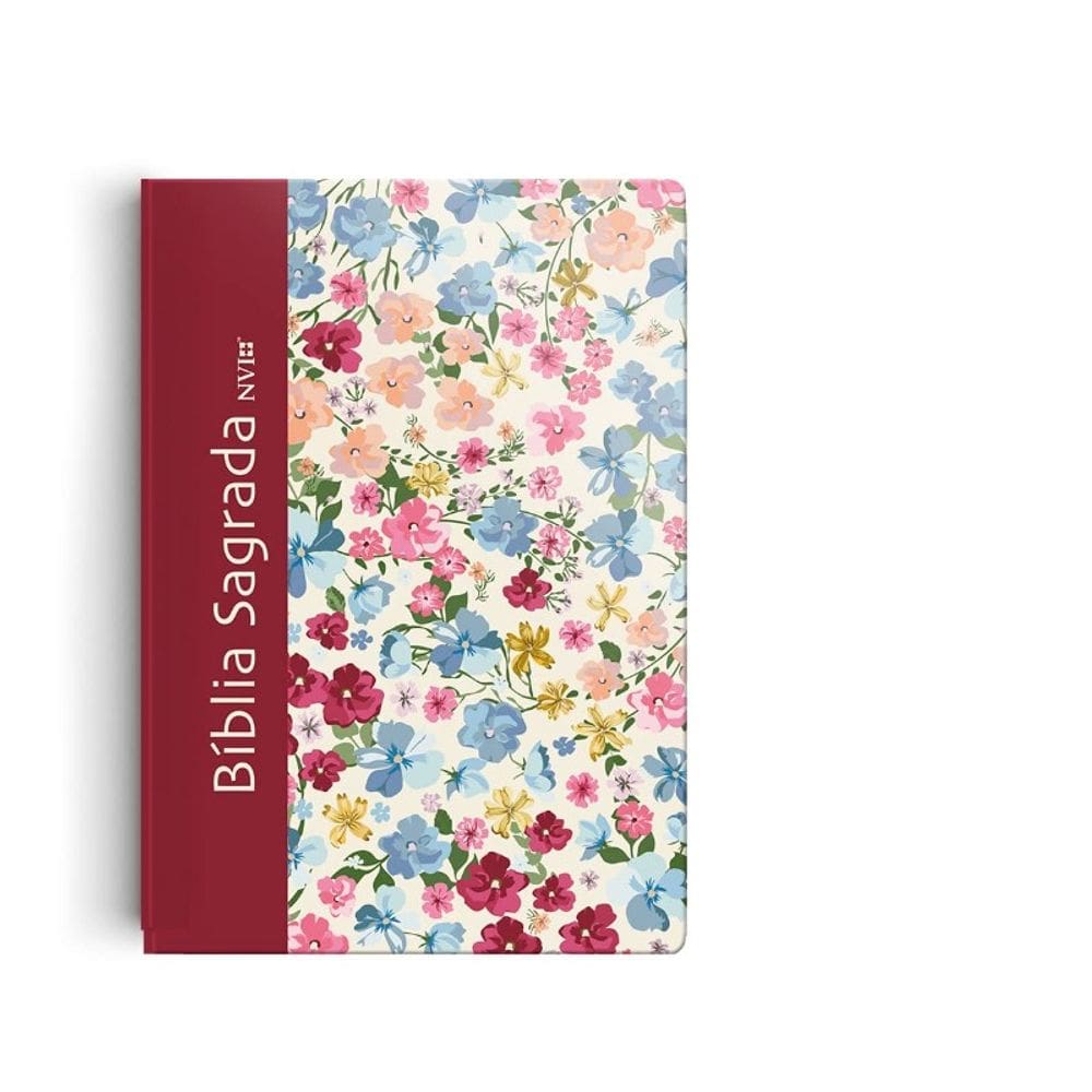 Bíblia Nvi Slim Compacta Especial Floral