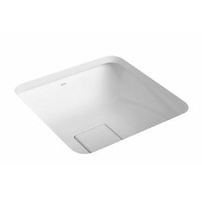 Cuba Quadrada 30cm Slim Branco Deca
