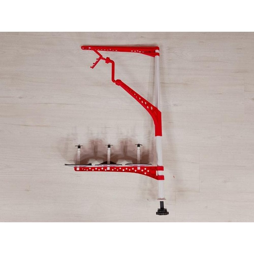 Porta Fio 03 Cones para Overlock SS-NCC3-V Vermelho com Guia - Sun Special