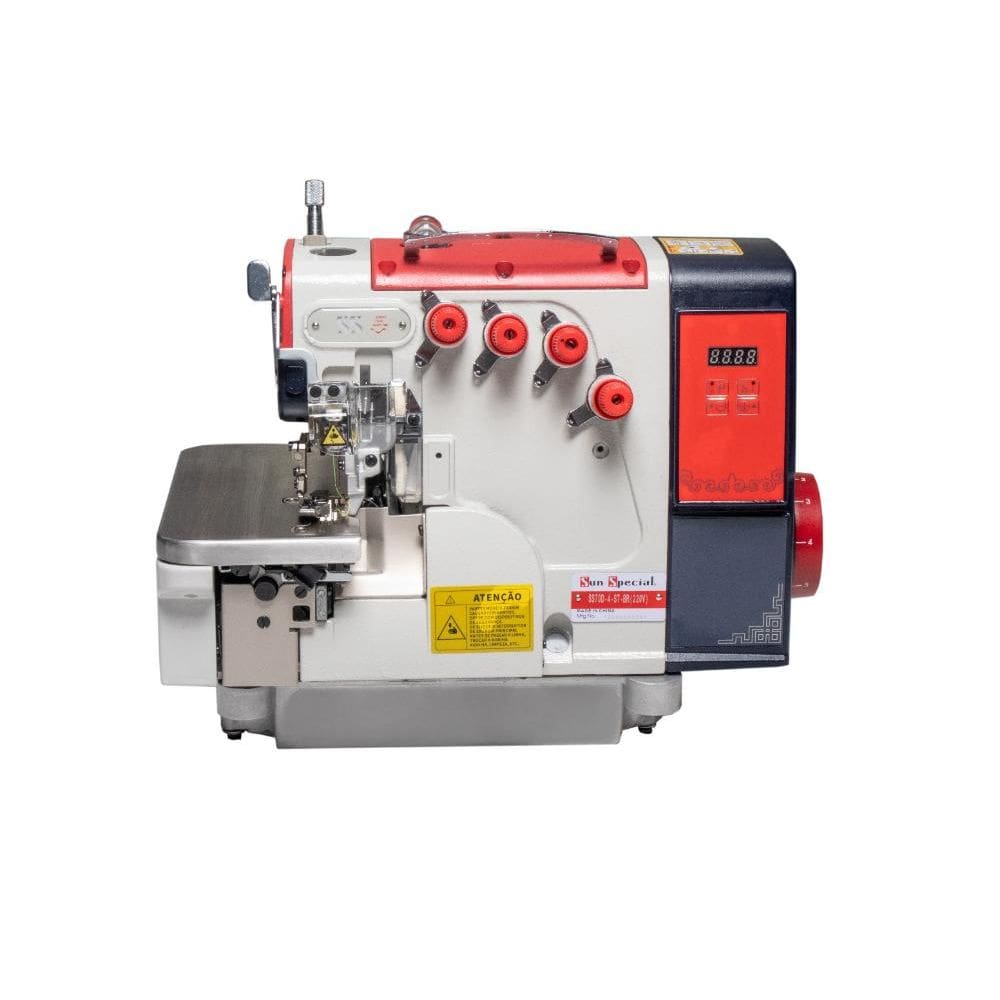 Máquina Costura Industrial Interlock Direct Drive SS70D-4-ST-ES 110V - Sun Special
