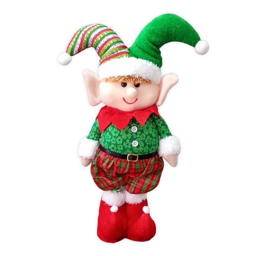 Boneco Duende De Natal Que Cresce - 40cm