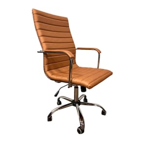 Poltrona Sottile Presidente 110cm X 58cm X 53cm Cobre
