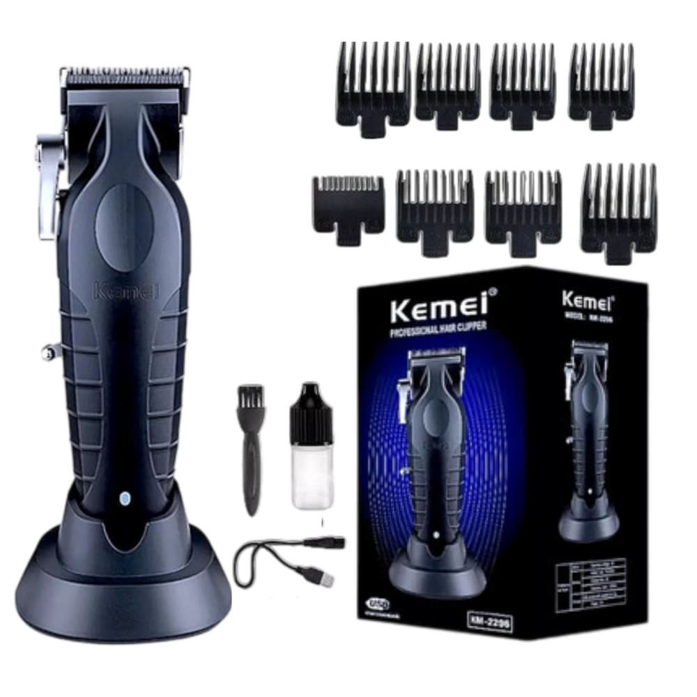 Máquina Premium De Cortar Cabelo Kemei Km-2296 Profissional