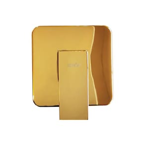 Acabamento Registro Quadrado Dourado para Chuveiro RAQ 03