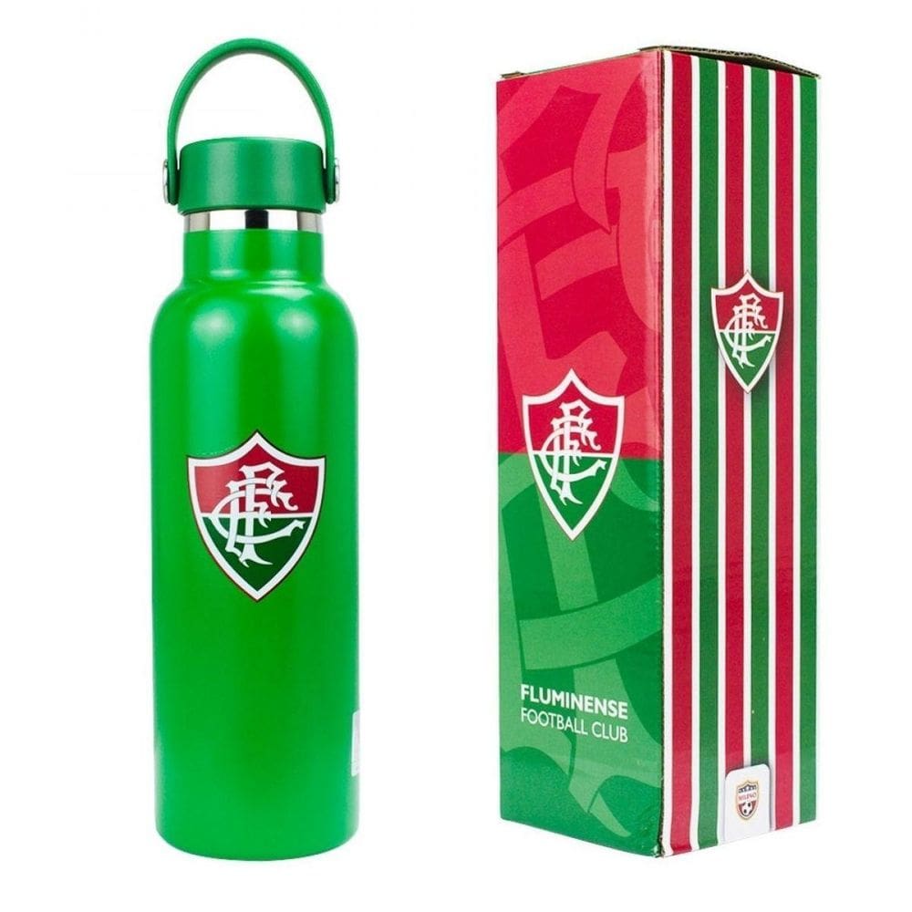 Garrafa Térmica Alça Rosqueável 500Ml - Fluminense