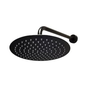 Chuveiro Redondo Preto Fosco RCR 02