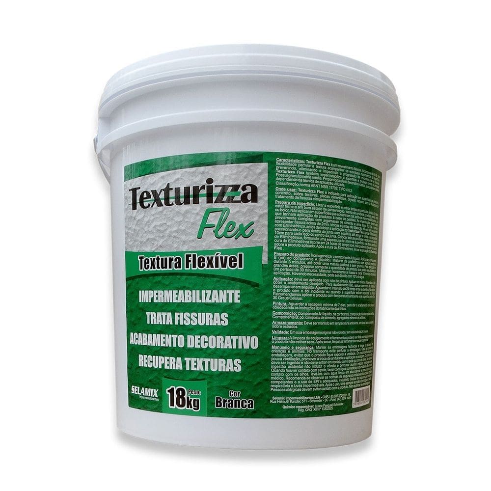 Textura Reparadora de parede Texturizza Flex Média