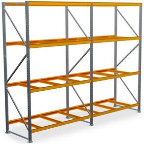 Porta Pallet 4000kg 1 Inicial 1 Continuação 200x180x60 4 Níveis Sem Bandeja MPP500 Amapá