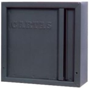 Caixa Vertical Amarela Aço Carbono 23x8x23 CM