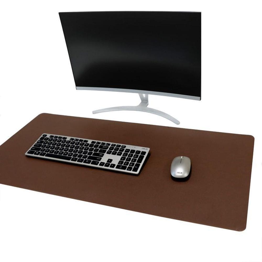 Deskpad Couro Gamer Escritório Mesa Decoração 160X40